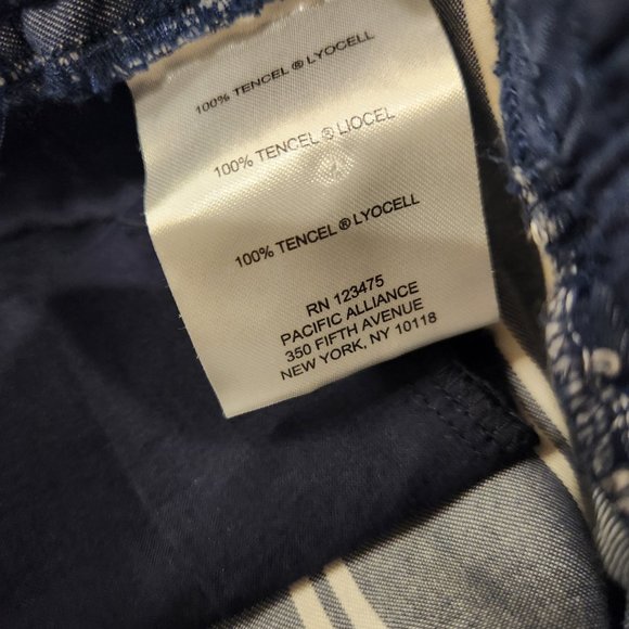 Jones New York Chambray Lyocell Pants -Size 6 - Picture 6 of 7